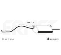 ERNST 311274 Endschalldämpfer