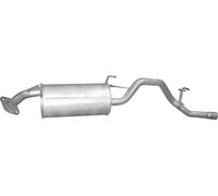 Endschalldämpfer Nachschalldämpfer POLMO 09.08 für HR HONDA 5 16V GH1 GH3 4WD