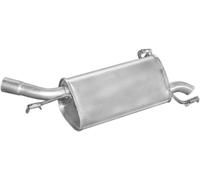 Endschalldämpfer Nachschalldämpfer POLMO 17.543 für OPEL X01 CORSA F08 F68