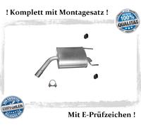 Endschalldämpfer Rechts für Opel Vectra C GTS 2.0 2.2 3.2 Auspuff Montagesatz