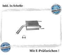 Endschalldämpfer Rechts für Opel Vectra C GTS 2.0 2.2 3.2 Auspuff Schelle