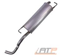 ENDSCHALLDÄMPFER SCHALLDÄMPFER FÜR SEAT LEON 1M 1.4 BJ 99-05
