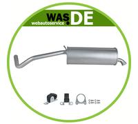 Endschalldämpfer VW POLO 9N 1.2 Skoda Fabia 1.2 Schrägheck 2001-2005 Auspuff