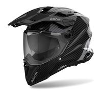 Enduro Helm Dual Road AIROH Commander 2 Voll Carbon 6K Glänzend