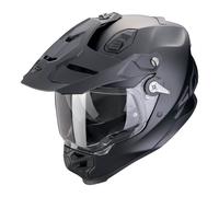 Enduro Helm Dual Road SCORPION ADF-9000 AIR SOLID Schwarz Matt