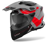 Endurohelm Airoh Commander 2 Reveal matt rot fluo M