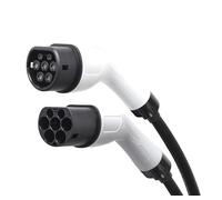 Energenie EV-Ladekabel 3,7 kW 16 A 1-phasig, 4 m | Mennekes Typ 2 Stecker auf Kupplung | IP67 Spritzwassergeschützt