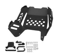 Engine Protection Plate Für MONKEY125 Für Monkey 125 Für Z125 Z 125 Für Z125 2022-2024 Motorrad-Unterfahrschutz Bauchwanne Motorschutz Unterer Fahrgestellschutz Skid Plate(Black)
