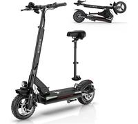 ENGWE Y600 600W 10'' Faltbarer Elektroroller mit 48V18.2AH und abnehmbarem SitzSchwarz / 10'' / 600