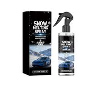 Enteiser für die Windschutzscheibe, 100 ml, schnell wirkender Enteiser, Enteiser, Enteisungsspray für Autos, Winterfrost, Glas, Fenster, Spiegel, Fahrzeuge, LKW, SUV, Fahrer, Haus