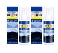 Enteiserspray Auto Scheibe,Enteisungsspray Auto,Entfernt EIS Sekundenschnell Mühelos,für AutoScheiben Spiegel Scheinwerfer,Scheiben ohne kratzen und eine rundum klare Sicht im Winter (2, 100ML)