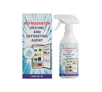 Enteisungs-Spray für Gefrierschrank, 120 ml, schnell wirkender Eisentferner | Kühlschrank-Enteiser-Spray, geeignet für Windschutzscheibe, Kühlschrank, Schlösser, Auto, Küche, Restaurant und Schlafsaal