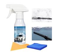Enteisungsspray, 120 ml, schnell wirkender, langlebiger automatischer Entfroster und Fensterreiniger, schnelle Eisentfernungsfunktion, Autozubehör für LKW, SUV, Winter, Outdoor, Camping, Reisen,