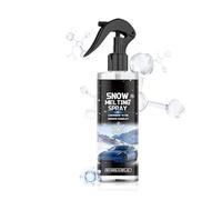Enteisungsspray fürs Auto, schnell wirkender Enteiser, 100 ml, langanhaltende Formel zum schnellen Schmelzen von, Schneescheiben, Scheiben und Spiegeln