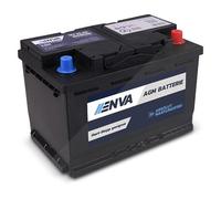 Enva AGM Autobatterie, Starterbatterie 12V 70Ah 760A Start-Stop [Hersteller-Nr. 40985355] für Suzuki, Rover, Lamborghini, Peugeot, Nissan, Ferrari, Ds