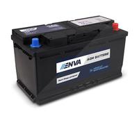 Enva AGM Autobatterie, Starterbatterie 12V 95Ah 850A Start-Stop [Hersteller-Nr. 40985357] für Wiesmann, Chevrolet, Aston Martin, Nissan, Bentley, Pole