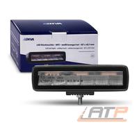 ENVA LED RÜCKLEUCHTE RÜCKFAHRLEUCHTE 12/24V NFZ - weiß/orange/rot 157x43,7mm ALU