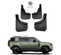 EOYLBFWH 4 Stück Auto Schmutzfängers, für Land Rover Defender 90/110 2020-2024, Anti-Fouling Anti-Riss Anti-Kollision Anti-Aging Vorne Hinten Schmutzfänger Vollschutz Set