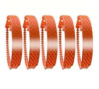 EOYLBFWH Auto-Radkastenverlängerung, für VW T-Cross 2019-2022 Kollisionssicher Kotflügelverbreit Auto Radkästenverlängerung Schmutzfänger,5pcs A