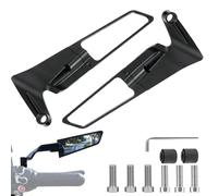 EOYLBFWH Motorrad Spiegel für Yamaha Xmax X-MAX 125 250 300 400 XMAX300, Witterungsbeständig Aluminium Spiegel, Rechts und Linksseitig Rückspiegel Seitenspiegel Zubehör,L