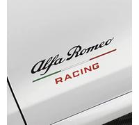 EPEDIC Auto-Emblem Für Alfa Romeo Giulia Giulietta 159 156 MITO Stelvio 147, Abzeichen-Aufkleber vorne Motorhaube Kofferraum dekorativ selbstklebend Tuning-ABS-Teile