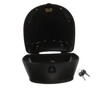 EPIGEIST Kleine Motorrad heckbox Gelb Wetterfeste Aufbewahrungsbox mit Großer Kapazität Einfache Montage Praktische Transportbox für Werkzeug und Zubehör Am Gepäckträger