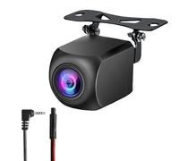 Epronic 4 Pin Rückfahrkamera für Tragbare Autoradio Carplay 2.5mm Jack Autokamera Unterstützung Spiegelbild AHD 1080P Wasserdicht Rückfahrkamera mit 23 Ft 4 Pin 2.5mm Stecker