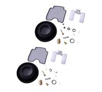 EQJSHL 2 Sets Motorrad Vergaser Reparatur Kit Membran Schwimmer Für V-Star 1100 XVS1100 2005 2004 2003 2002 2001 2000 1999 Vergaser-Einstellwerkzeug
