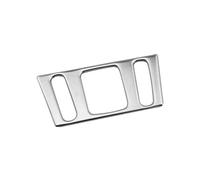 EQPWZG Car Center Console Air Vent Outlet Cover Automotive, for Nissan, for X-TRAIL, for Xtrail, for X Trail T32 2013+, for Qashqai J11 2014+, for Murano Lenkradverkleidung(QJ Stainless Style)