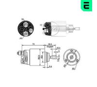 ERA Magnetschalter, Starter zm6381 für Iveco