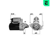 ERA Starter 220226A für CHEVROLET DAEWOO passend für FIAT MERCEDES-BENZ OPEL
