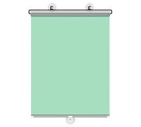 Ergonomic Retractable Car Window Shade, Window Roller Blinds, Sunshade Cover, Waterproof Sun Blocker for Truck, Sedan, Small Car, Rv, SUV, 17.72x55.12 Inches