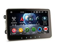 Erisin 10.1 Zoll Android 14 4GB+64GB 8-Kern Abnehmbarer Autoradio GPS Navi für VW Passat B6 T5 Golf 5/6 Polo 6R Tiguan Caddy T5 Jetta Seat Skoda CarPlay Android Auto DAB+ WiFi FM Bluetooth 5.0 Canbus