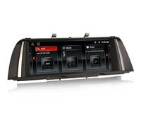 erisin 10.25 Zoll Android 14 Autoradio für BMW 5er F10/F11 mit NBT System GPS-Navi Unterstützt Bluetooth 5.0 WiFi 4G DAB+ Android Auto Bluetooth DAB+ WiFi IPS Bildschirm 8-Kern 4GB 64GB