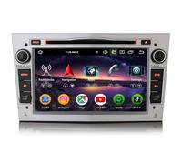 Erisin 7" 8-Kern 4GB+64GB Android 16 Autoradio Bluetooth mit GPS Navi CD für Opel Corsa D Zafira B Astra H Corsa C Tigra Twintop Vectra Signum Meriva CarPlay Android Auto WiFi DSP DAB+ USB FM RDS SWC