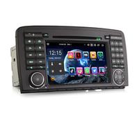 Erisin 7 Zoll 8-Kern 4GB+64GB Android 14 Autoradio 2Din mit GPS Navigation für Mercedes R-Klasse W251, Bluetooth 5.0 Kabelloses CarPlay Android Auto DSP WiFi DAB+ OBD2 USB FM CD Player Canbus SWC
