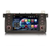 Erisin 7 Zoll 8-Kern 4GB RAM 64GB ROM Android 14 Autoradio Bluetooth GPS für BMW 3er E46 318i 320i M3 Rover 75 MG ZT Navigation Wireless Carplay WiFi 4G DAB+ Android Auto OBD2 DVB-T2 USB RDS CD Player