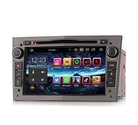 Erisin 7 Zoll 8-Kern 4GB RAM 64GB ROM Android 14 Autoradio Bluetooth GPS Navi Für Opel Astra H Corsa C Corsa D Vectra Zafira Signum Meriva CD Player WiFi CarPlay Android Auto DAB+ USB RDS DSP Canbus