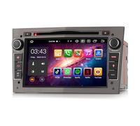 Erisin 7 Zoll 8-Kern 6GB RAM 128GB ROM Android 14 Autoradio Bluetooth GPS Navi Für Opel Astra H Corsa C Corsa D Vectra Zafira Signum Meriva CD Player WiFi 4G CarPlay Android Auto DAB+ USB RDS DSP SWC