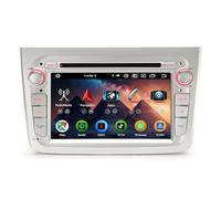 Erisin 7 Zoll Android 14 Autoradio Bluetooth mit CD Player Für Alfa Romeo Mito 2008-2019 GPS Navigation Wireless CarPlay Android Auto DAB+ WiFi 4G DSP USB FM RDS OBD2 Canbus 8-Kern 4GB RAM+64GB ROM