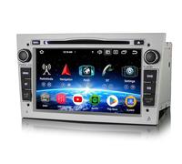 Erisin 7 Zoll Android 14 Autoradio mit GPS Navi für Opel Astra H Corsa D Corsa C Vectra Signum Meriva Zafira Vivaro Bluetooth 5.0 CarPlay Android Auto WiFi 4G DSP DAB+ USB FM RDS SWC 8-Kern 4GB+64GB