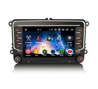 Erisin 8-Kern 4GB+64GB 7 Zoll Android 14 Autoradio Bluetooth GPS Navi für VW Crafter Polo 6R Amarok Caddy Transporter T6 Skoda Yeti CarPlay Android Auto WiFi 4G DSP DAB+ RDS OBD2 USB TPMS OPS Canbus