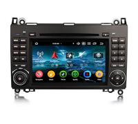 Erisin 8-Kern 4GB+64GB Android 14 Autoradio GPS Navigation für Mercedes A/B-Klasse W169 W245 Viano Vito Sprinter VW Crafter 7 Zoll Bluetooth CarPlay Android Auto WiFi DSP DAB+ USB RDS OBD2 CD Player
