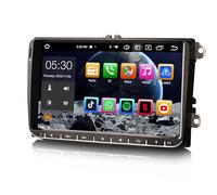 Erisin 8-Kern Android 14 4+64GB Autoradio für VW Crafter Polo 6R Amarok Caddy T6 Skoda Yeti Unterstützung GPS Sat NAV Carplay DSP Bluetooth 5.0 WiFi DAB+