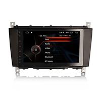 ERISIN 8 Zoll Android 10.0 Autoradio für Mercedes Benz C/CLC/G Klasse W203 W463 Unterstützt GPS-Navi Carplay Android Auto DSP Bluetooth A2DP DVB-T/T2 WiFi DAB+ Mirror-Link 2GB RAM+16GB ROM