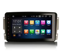 ERISIN 8 Zoll Android 12.0 Autoradio für Mercedes Benz W203 W209 W639 W463 Unterstützt GPS-Navi Carplay Android Auto DSP Bluetooth A2DP DVB-T/T2 WiFi DAB+ 8-Kern 4GB RAM+64GB ROM
