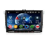 Erisin 9" 8-Kern 4GB+64GB Android 16 Autoradio Bluetooth GPS Navi für VW Golf 5 Golf 6 Passat B6 Tiguan Polo 6R T5 Jetta Seat Skoda CarPlay Android Auto WiFi 4G DSP USB RDS OBD2 DAB+ Canbus OPS