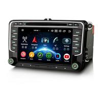 Erisin Android 14 4GB+64GB 8-Kern DVD Autoradio Bluetooth für VW T5 Passat B6 Golf V VI Touran Skoda Yeti Seat Tiguan Jetta 7 Zoll GPS Navi Touchscreen Unterstützt CarPlay Android Auto DAB+ WiFi IPS