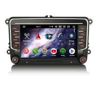 Erisin Android 14 Autoradio GPS Navi für VW Caddy Crafter Amarok Polo Transporter T6, Skoda Yeti 7 Zoll Touchscreen Wireless CarPlay WiFi 4G Bluetooth 5.0 A2DP Canbus 8-Kern Canbus