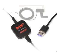 erisin ES394 DAB+ Digital Radio Box Audio Broadcasting Empfängerbox mit MCX Aerial Verstärker Antennen Adapter für Android 8.0+ Autoradios DAB Plus Dual Tuner